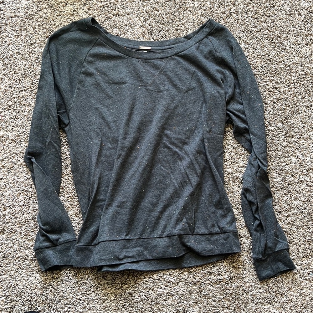 Poof! small gray long sleeves